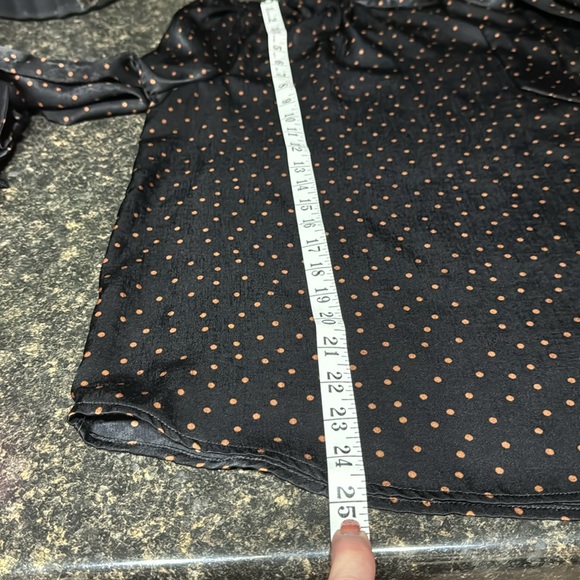 WORTHINGTON™️ Women's Size LP Black 'ADDY' High Neck Bow Blouse - Picture 14 of 15